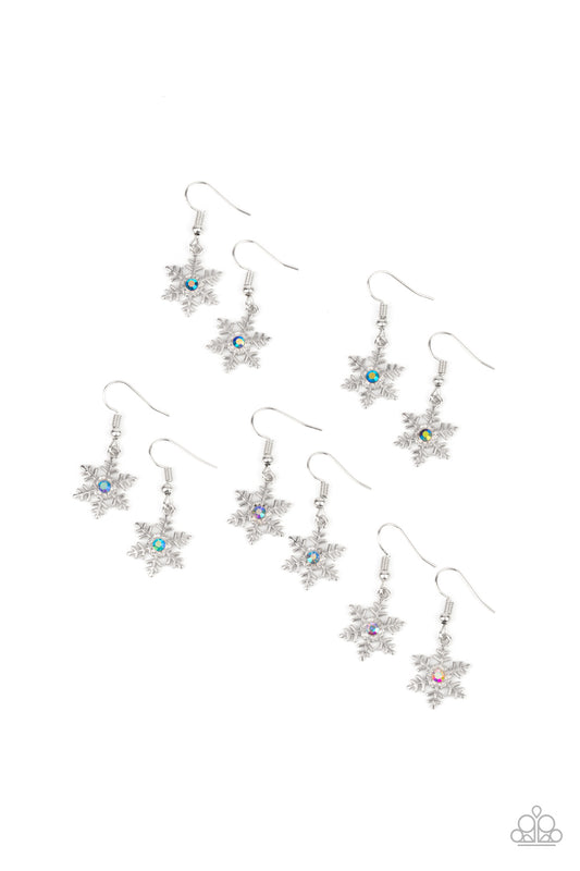 Starlet Shimmer Earring Kit - Snowflakes